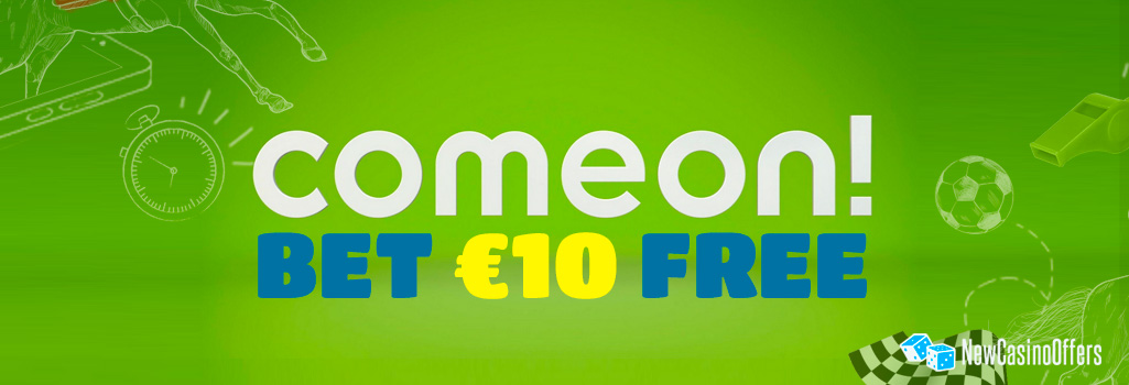 ComeOn offers a free € 10 bet every month for virtual sports